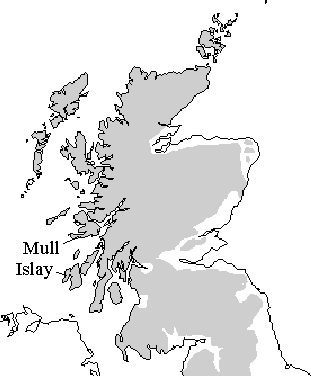 Map of Scotland